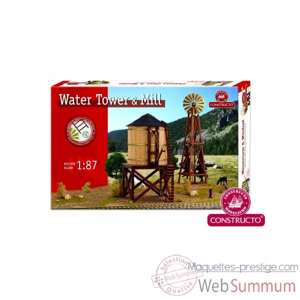 Set water tower + mill Constructo -80310