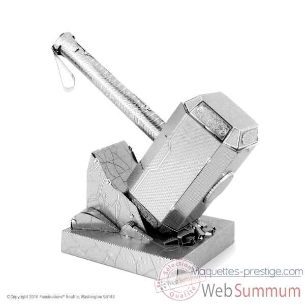 Maquette 3d en métal avengers-thor\\\'s hammer mjolnir Metal Earth -5061320