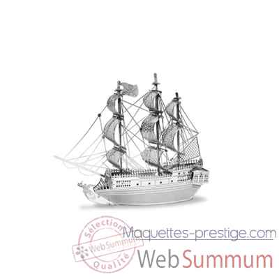 Maquette 3d en metal bateau pirate la perle noire Metal Earth -5061012