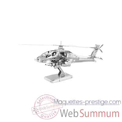 Maquette 3d en metal helicoptere ah-64 apache Metal Earth -5061083