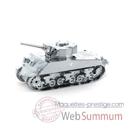 Maquette 3d en métal sherman tank Metal Earth -5061204