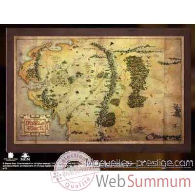 Carte de la terre du milieu Noble Collection -NN1312