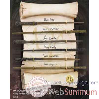 Collection de baguettes de l\'armee de dumbledore Noble Collection -NN7728