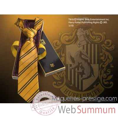 Cravate poufsouffle Noble Collection -NN7625