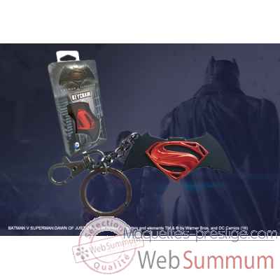 Dc - batman vs superman logo porte-clés Noble Collection -NN4124