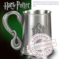 Harry potter mug étain serpentard Noble Collection -nob07669