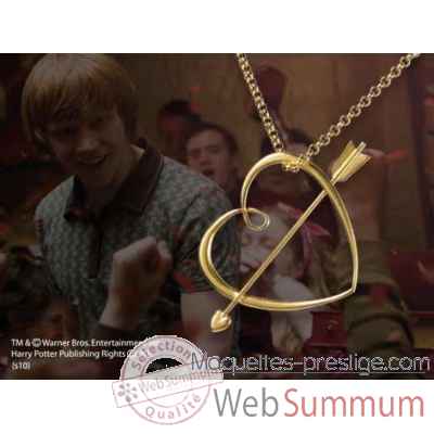 Pendentif coeur - ron weasley Noble Collection -NN8112