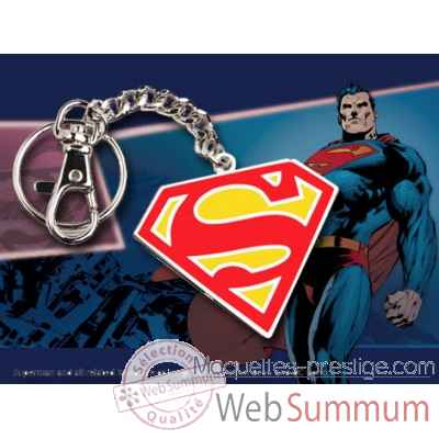 Porte-cles logo superman en couleur Noble Collection -NNXT8360