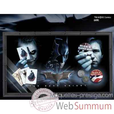 Set collector dark knight Noble Collection -NN4536