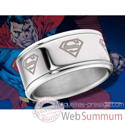 Superman - anneau coulissant acier Noble Collection -NNXT8301