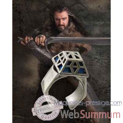 Thorin oakenshield™ - anneau nain acier inoxydable Noble Collection -NN1592