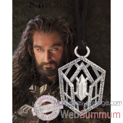 Thorin oakenshield™ - pendentif argent 925eme Noble Collection -NN1350